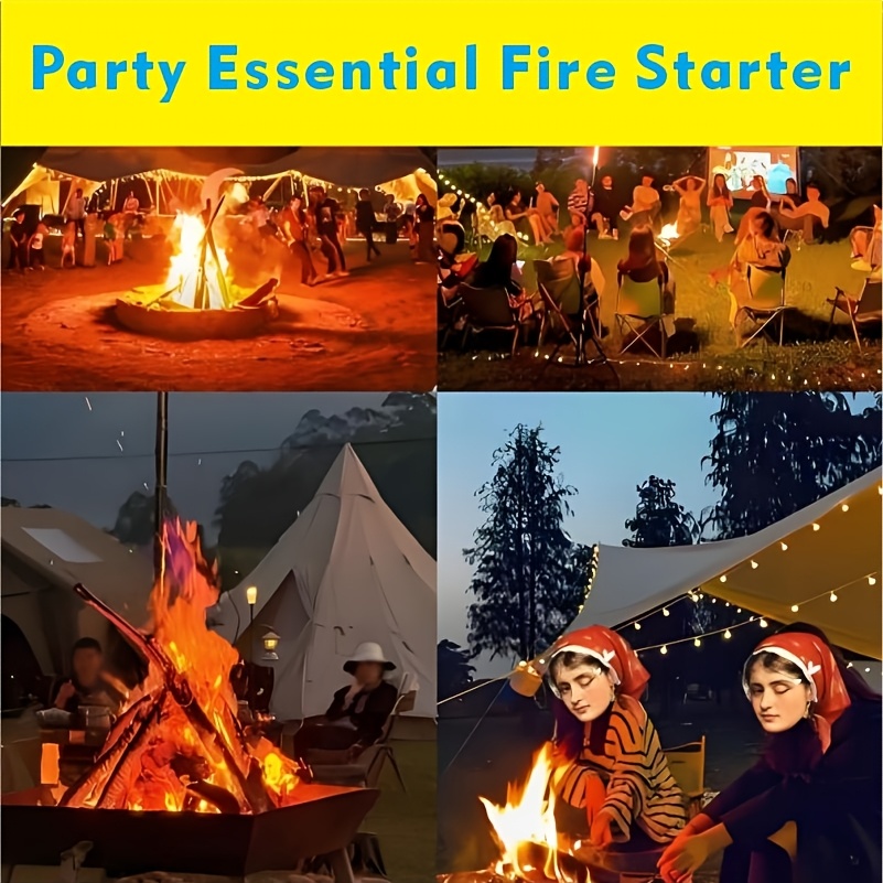 50PCS Outdoor fire starter,wat - đánh giá và giá Bivy Bag Emergency