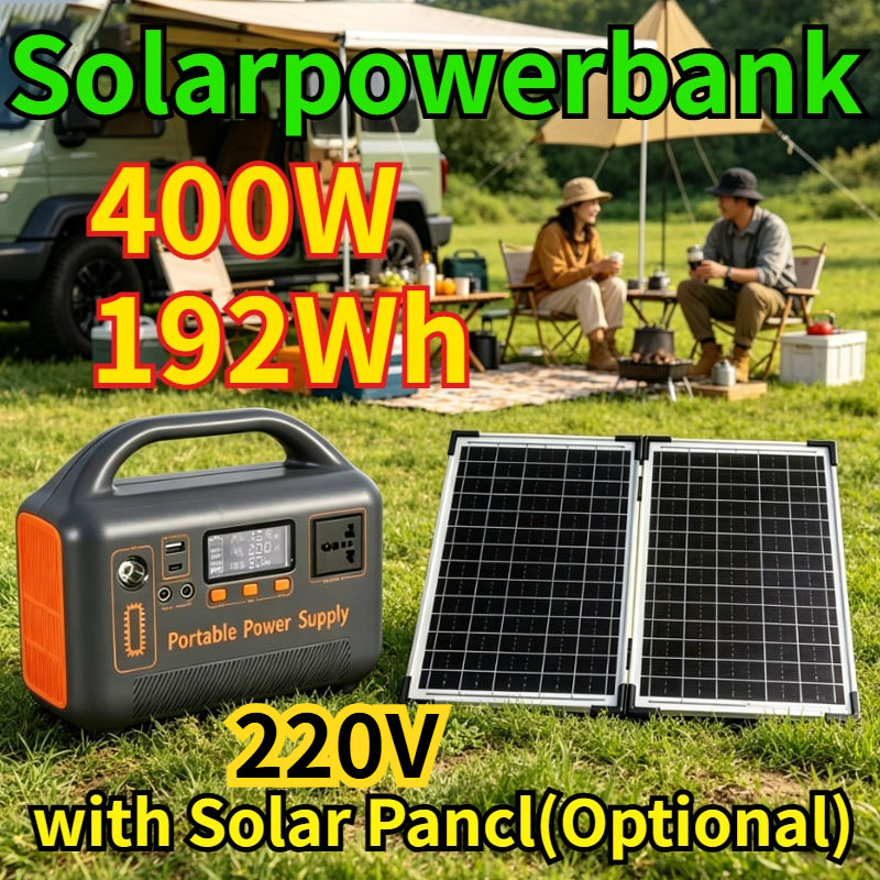New 400W Portable Power Statio - đánh giá và giá Solar Emergency Charger