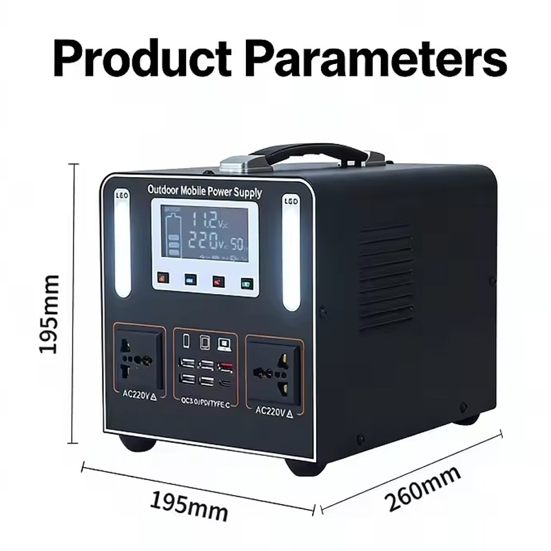 220V LiFePO4 Portable Power St - đánh giá và giá Solar Emergency Charger