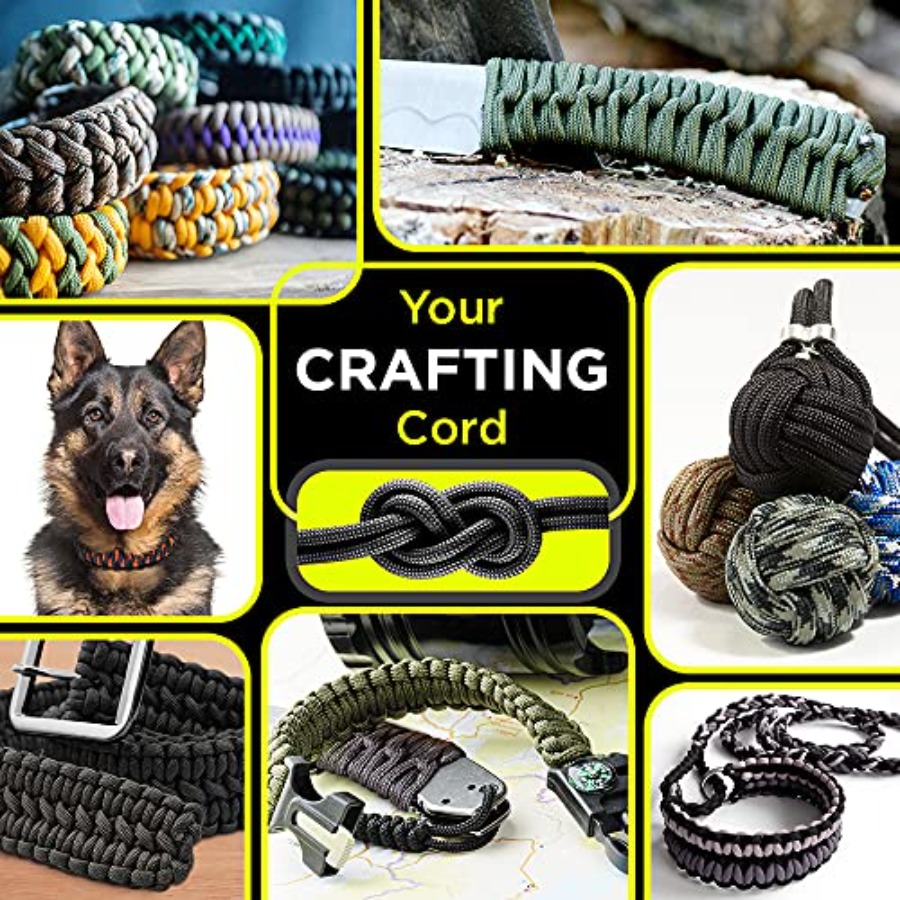 5/32 Paracord Rope 1000 1000ft - đánh giá và giá Para Cord 1000Ft