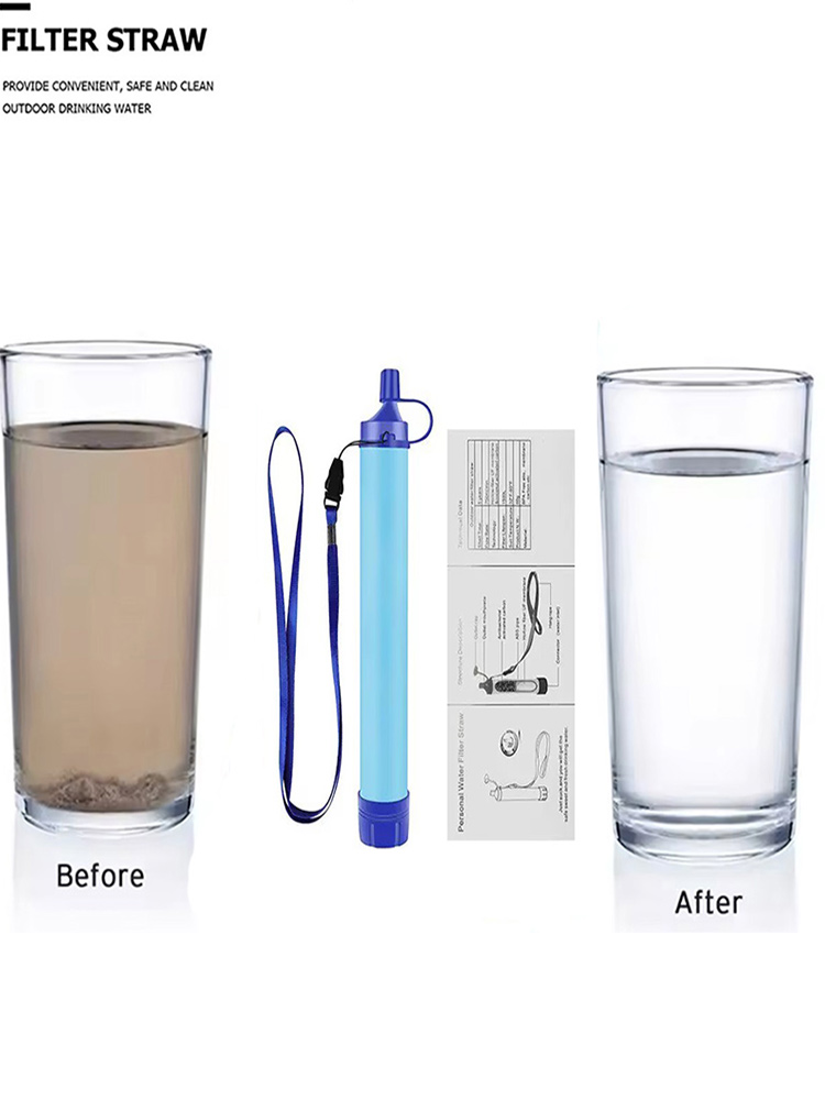 Portable Water Filter Straw, P - đánh giá và giá Water Purification Straw