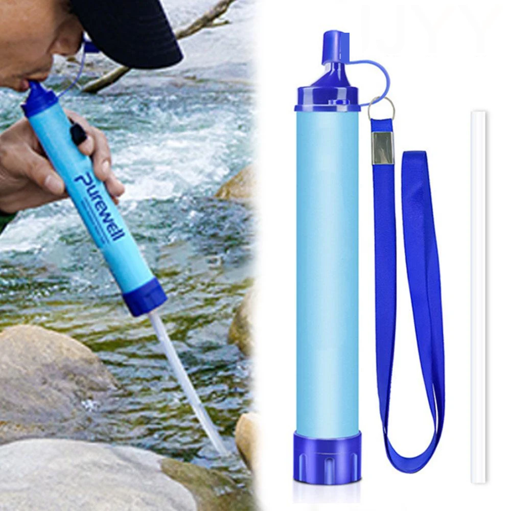 1pc Outdoor Mini Water Filter  - đánh giá và giá Water Purification Straw
