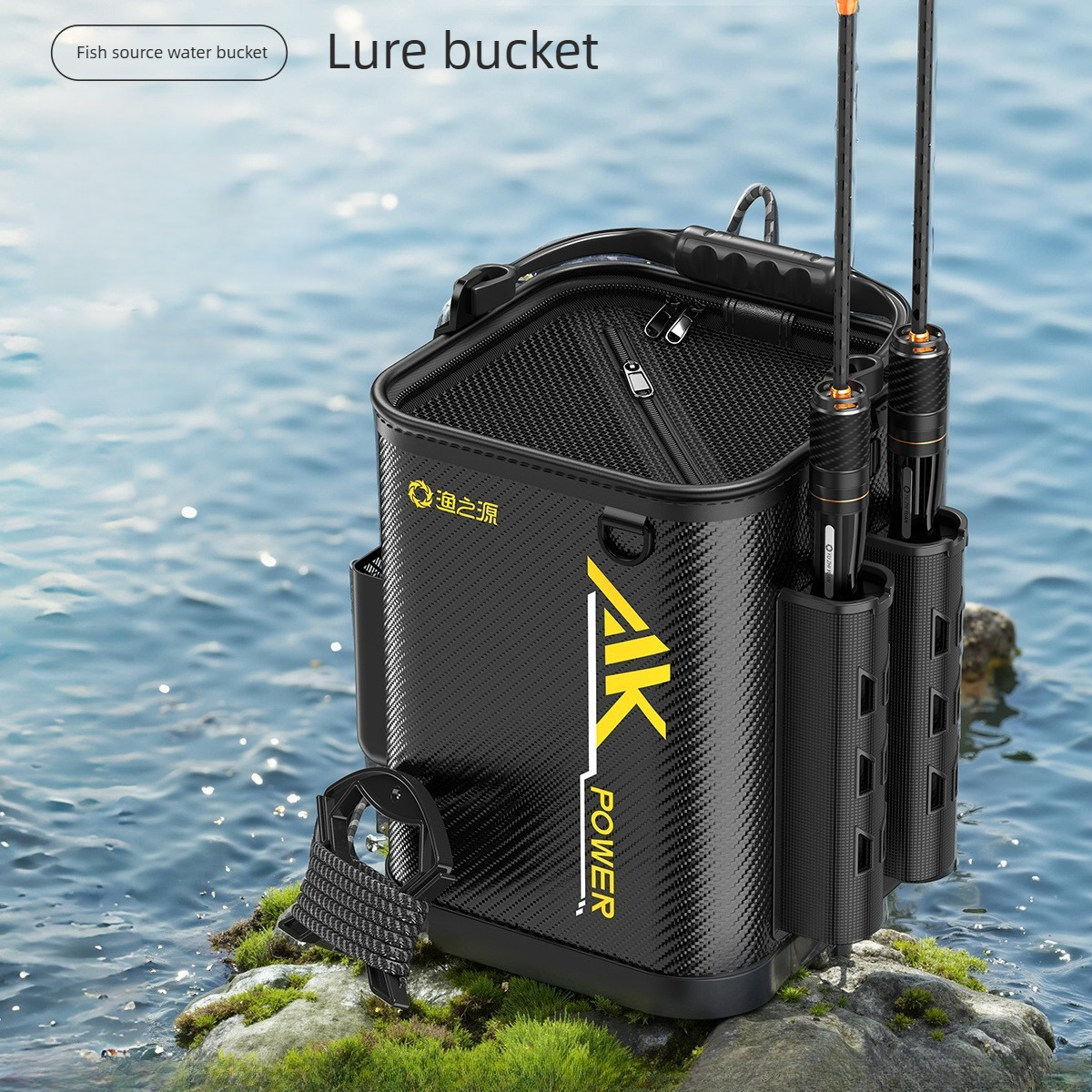 Multi-Functional Live Fish Buc - đánh giá và giá Water Bag Collapsible