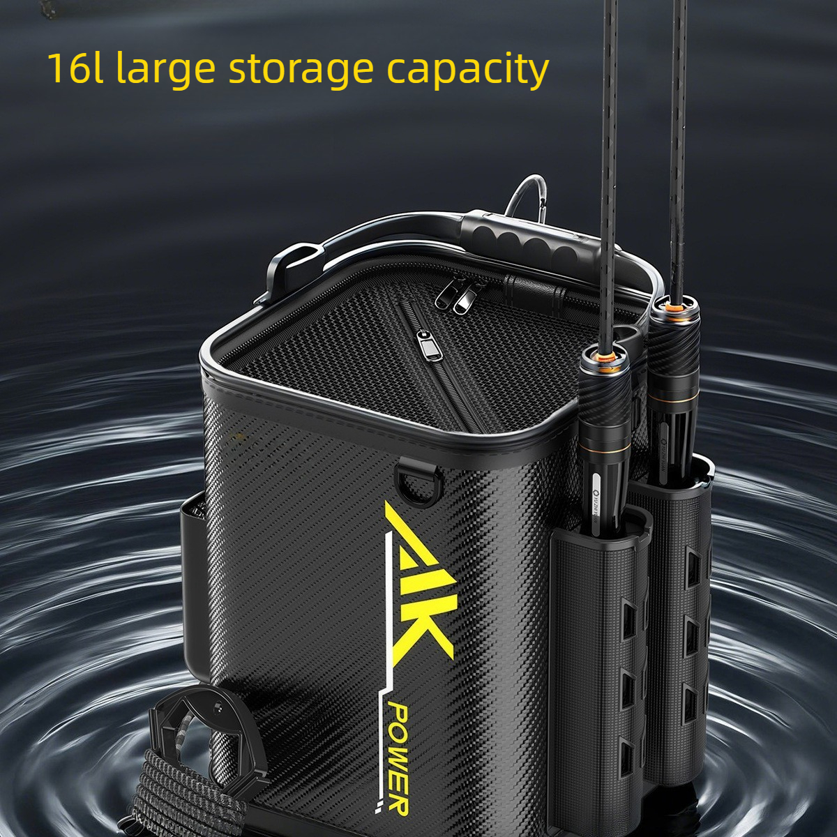 Multi-Functional Live Fish Buc - đánh giá và giá Water Bag Collapsible