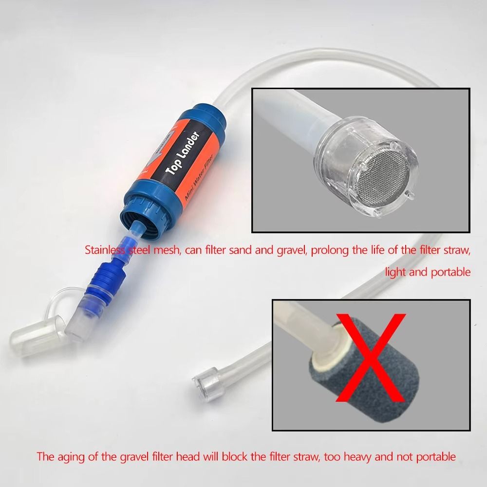 Mini Mini Water Filter Straw S - đánh giá và giá Water Purification Straw