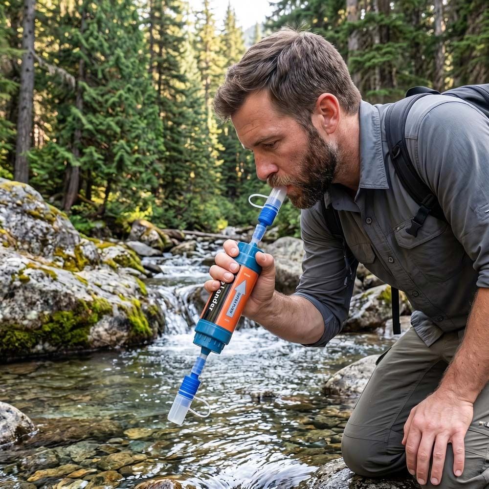 Mini Mini Water Filter Straw S - đánh giá và giá Water Purification Straw
