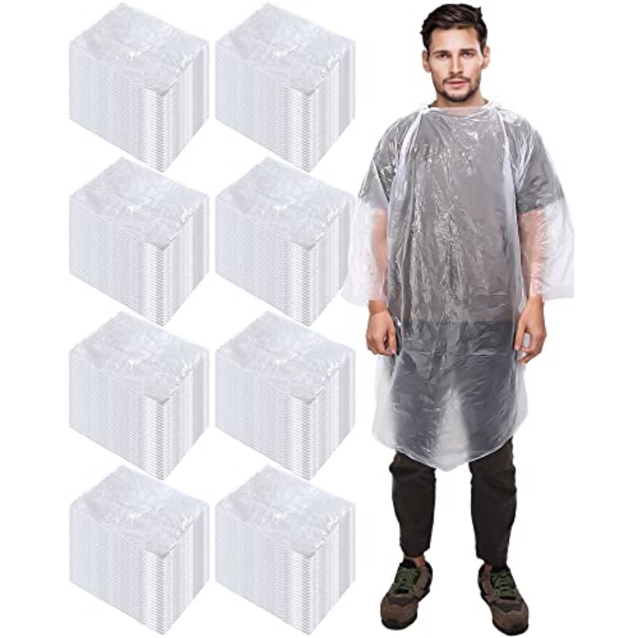 120 Pack Disposable Rain Ponch - đánh giá và giá Emergency Poncho Rain