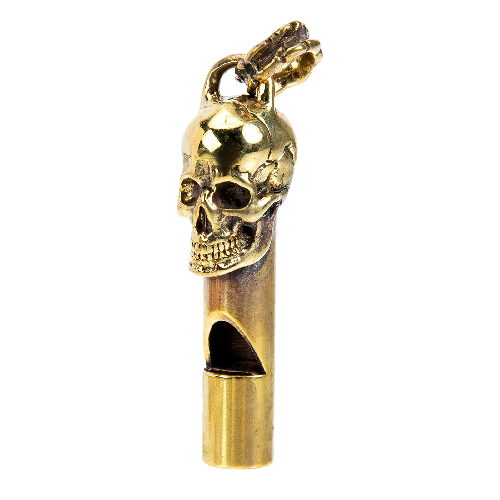Creative Skull Head Copper Whi - đánh giá và giá Emergency Whistle Loud