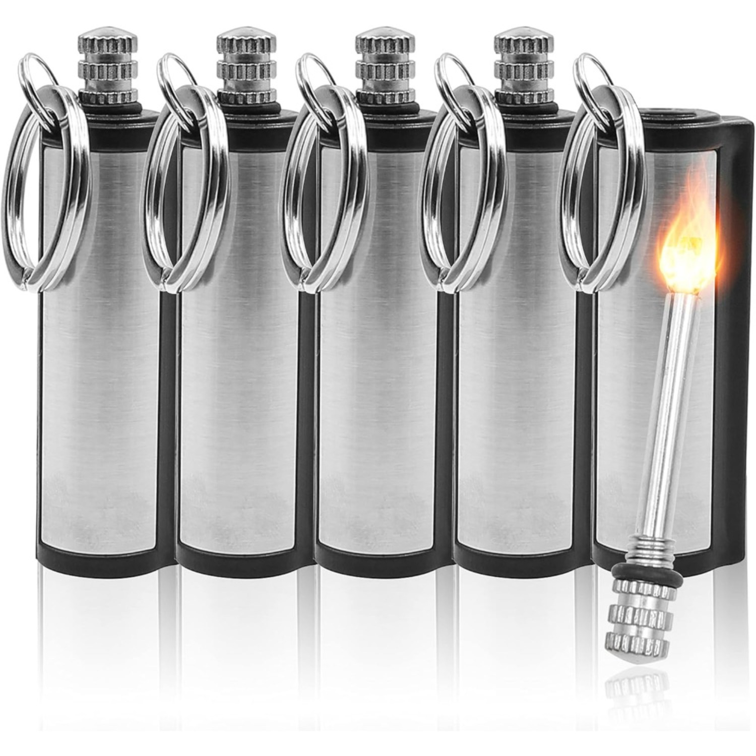 1-5-pack Magnesium flint set,  - đánh giá và giá Magnesium Fire Starter