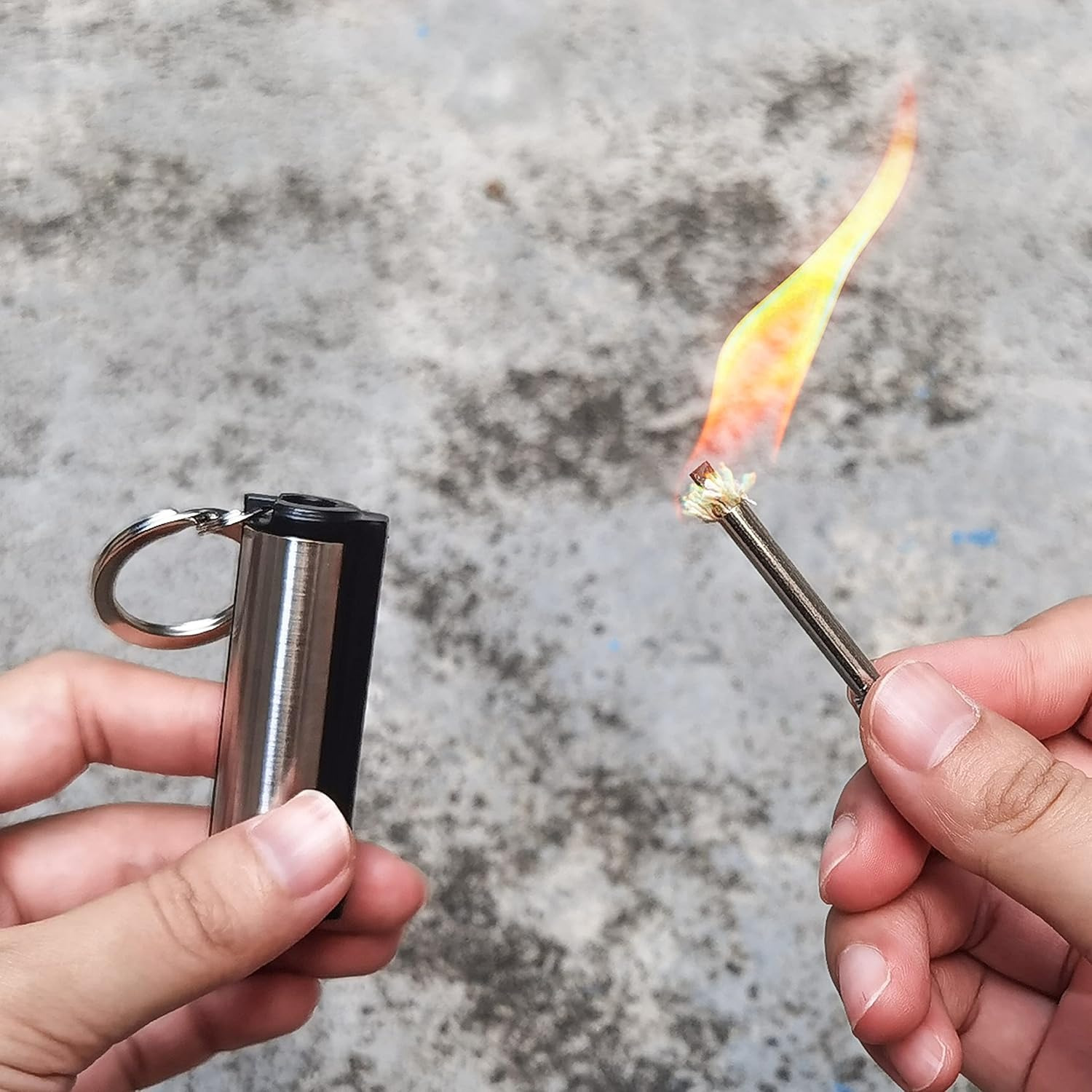 1-5-pack Magnesium flint set,  - đánh giá và giá Magnesium Fire Starter
