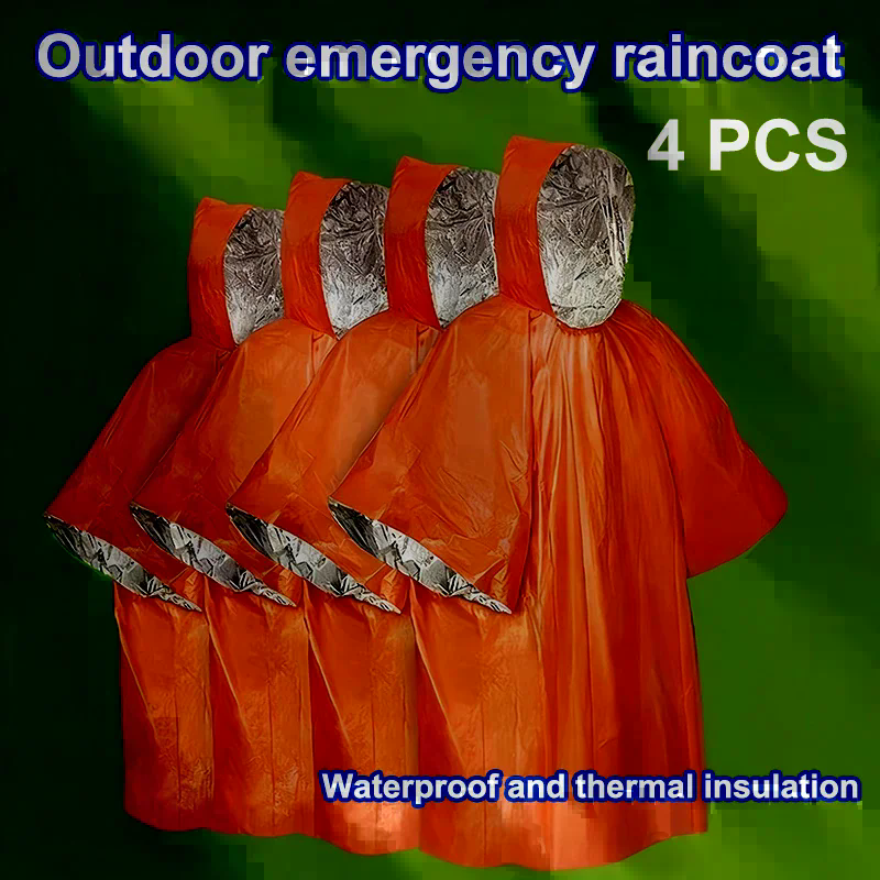 4PCS Emergency Survival Rain H - đánh giá và giá Survival Blanket Reflective