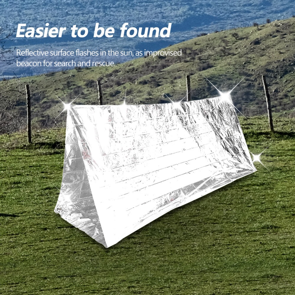 2 Pcs Reflective Emergency She - đánh giá và giá Survival Blanket Reflective