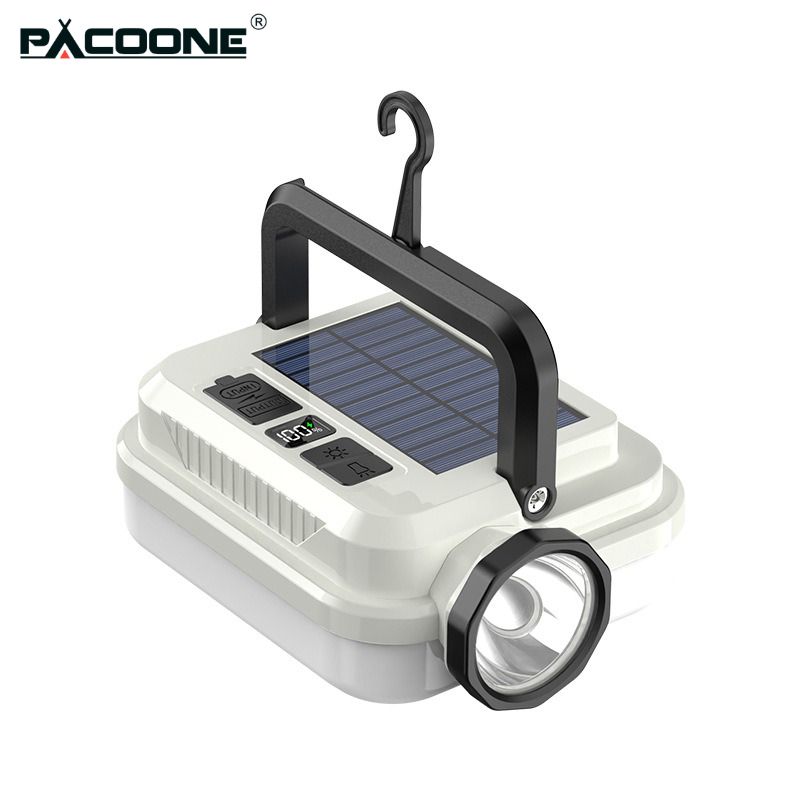 PACOONE Multifunctional Campin - đánh giá và giá Solar Emergency Charger