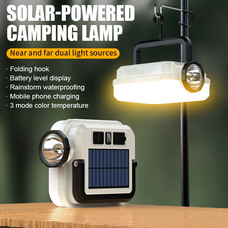 PACOONE Multifunctional Campin - đánh giá và giá Solar Emergency Charger