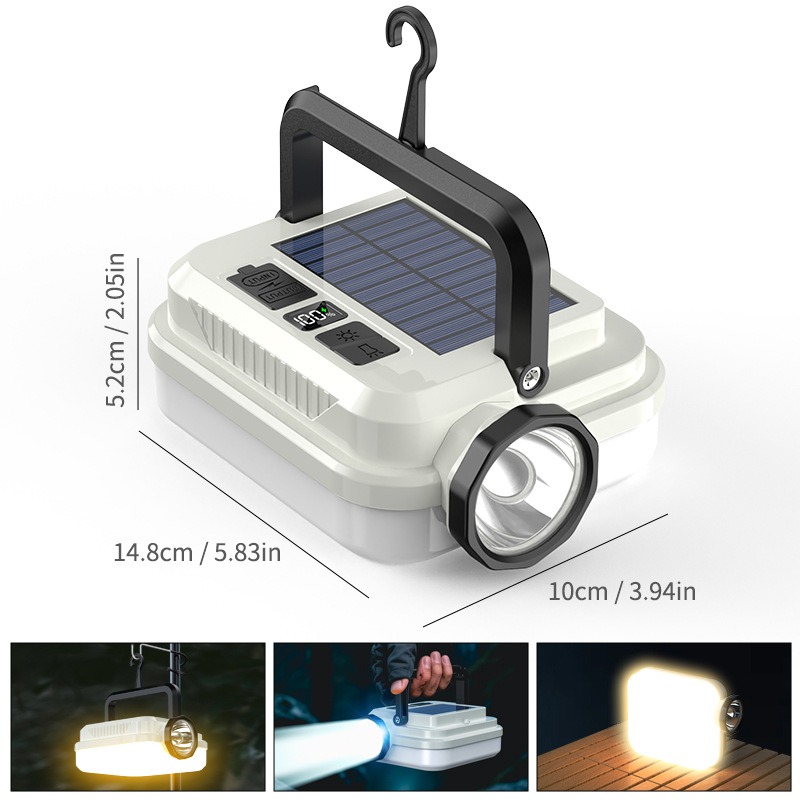 PACOONE Multifunctional Campin - đánh giá và giá Solar Emergency Charger
