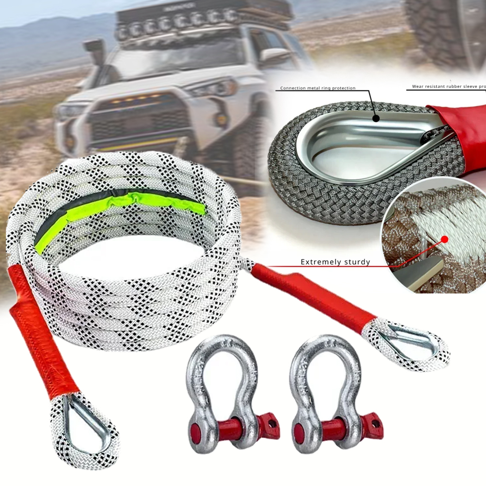 New Car Tow Strap 4x4 Offroad  - đánh giá và giá Rescue Rope Throw