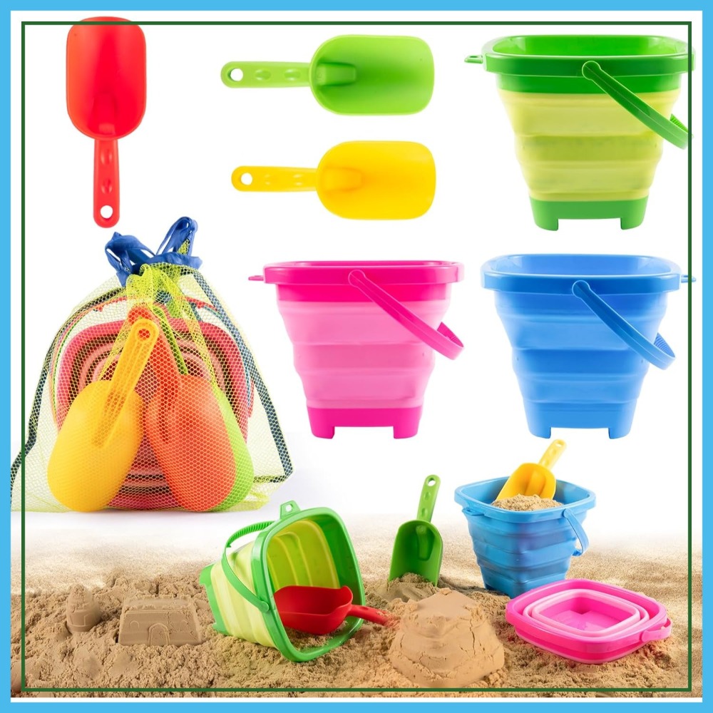 Collapsible Beach Toys, 3 Pack - đánh giá và giá Water Bag Collapsible