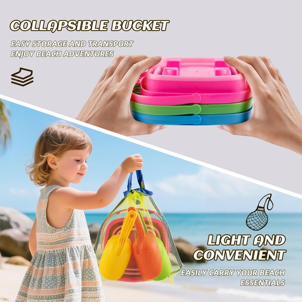Collapsible Beach Toys, 3 Pack - đánh giá và giá Water Bag Collapsible