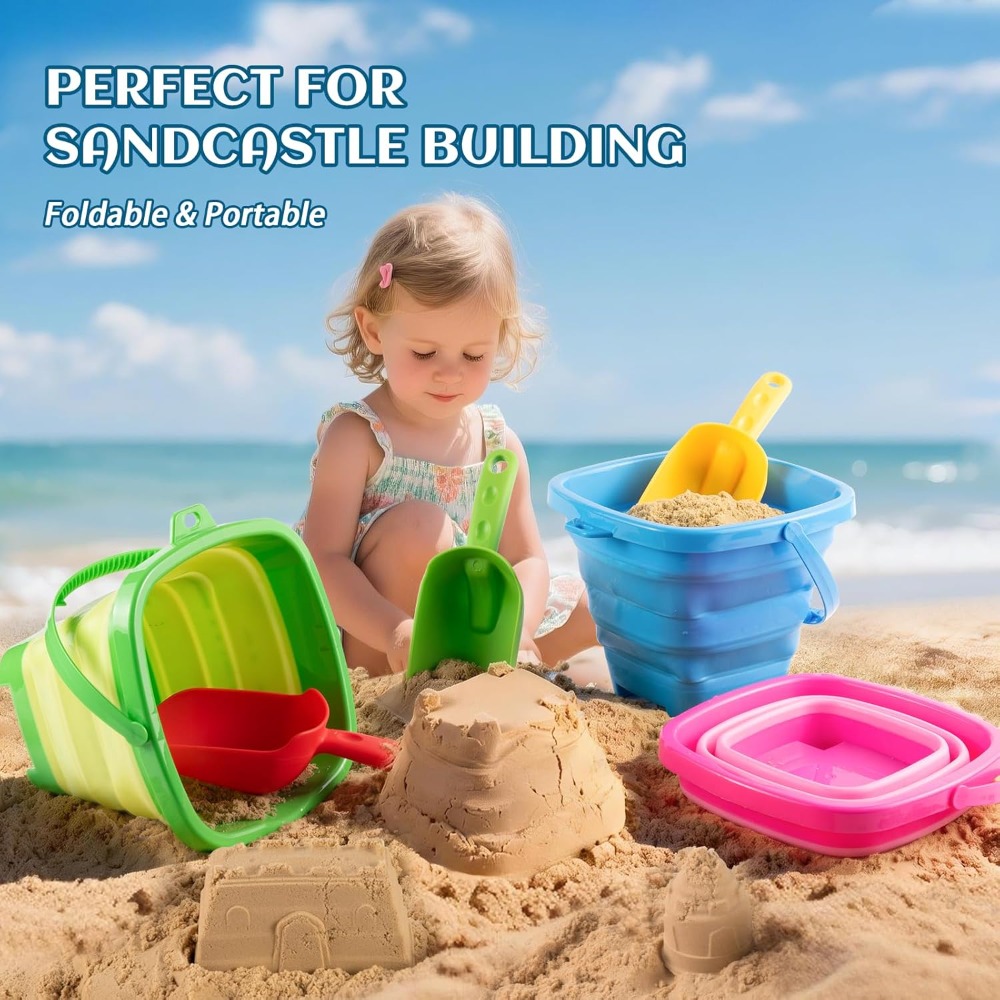 Collapsible Beach Toys, 3 Pack - đánh giá và giá Water Bag Collapsible