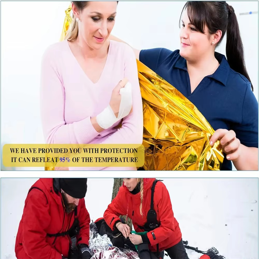 Waterproof Emergency Blanket O - đánh giá và giá Survival Blanket Reflective