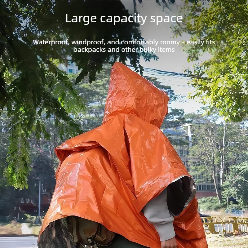 1-10PCS Emergency Blanket Ponc - đánh giá và giá Survival Blanket Reflective
