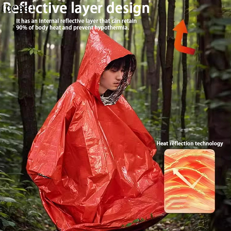 Emergency Survival Rain Hot Po - đánh giá và giá Survival Blanket Reflective