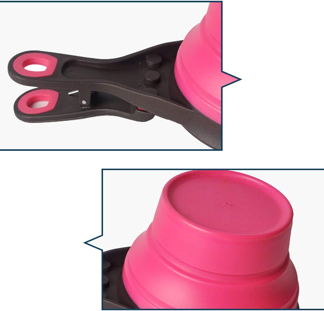 Collapsible Pet Scoop Silicone - đánh giá và giá Water Bag Collapsible