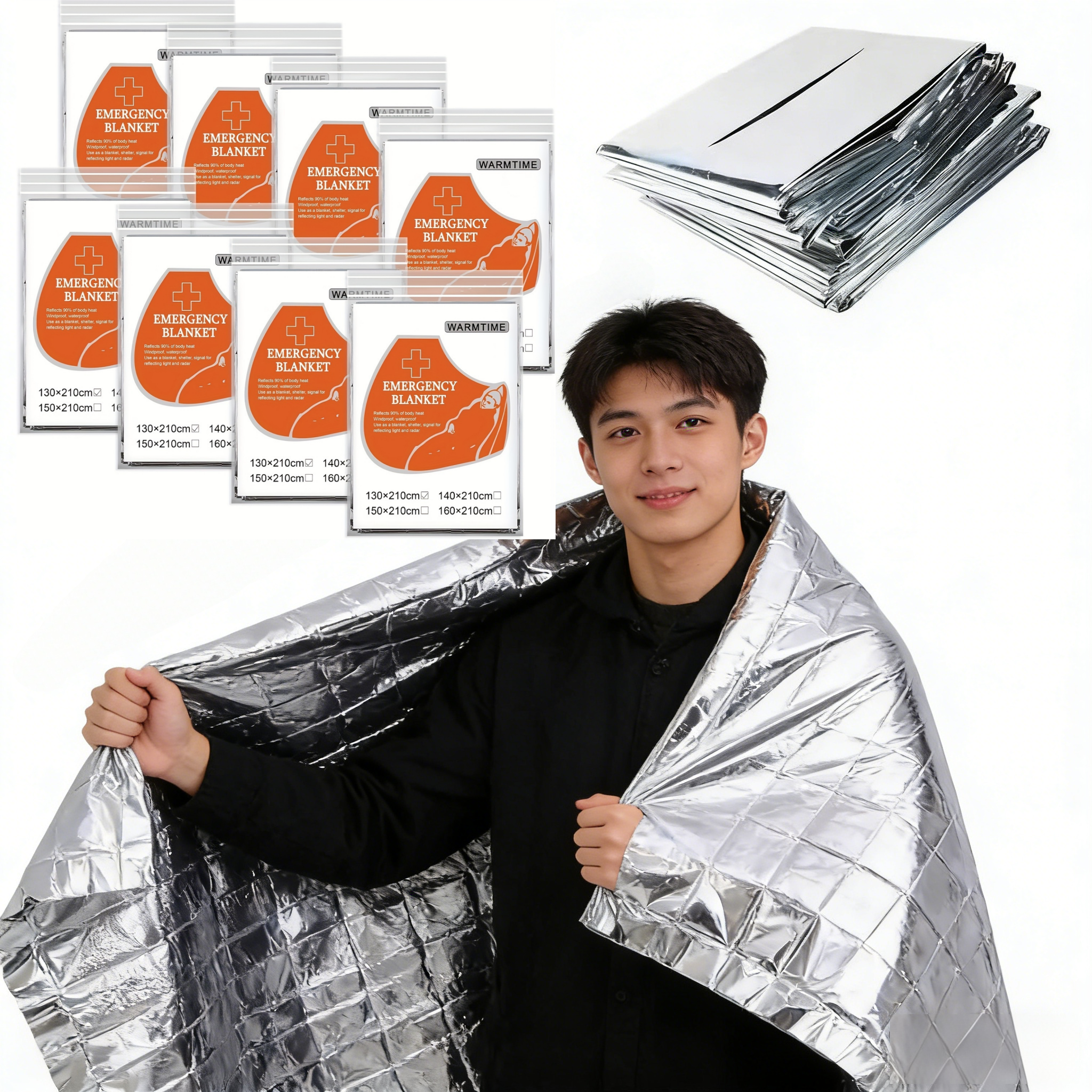 Foldable Reflective Survival B - đánh giá và giá Survival Blanket Reflective