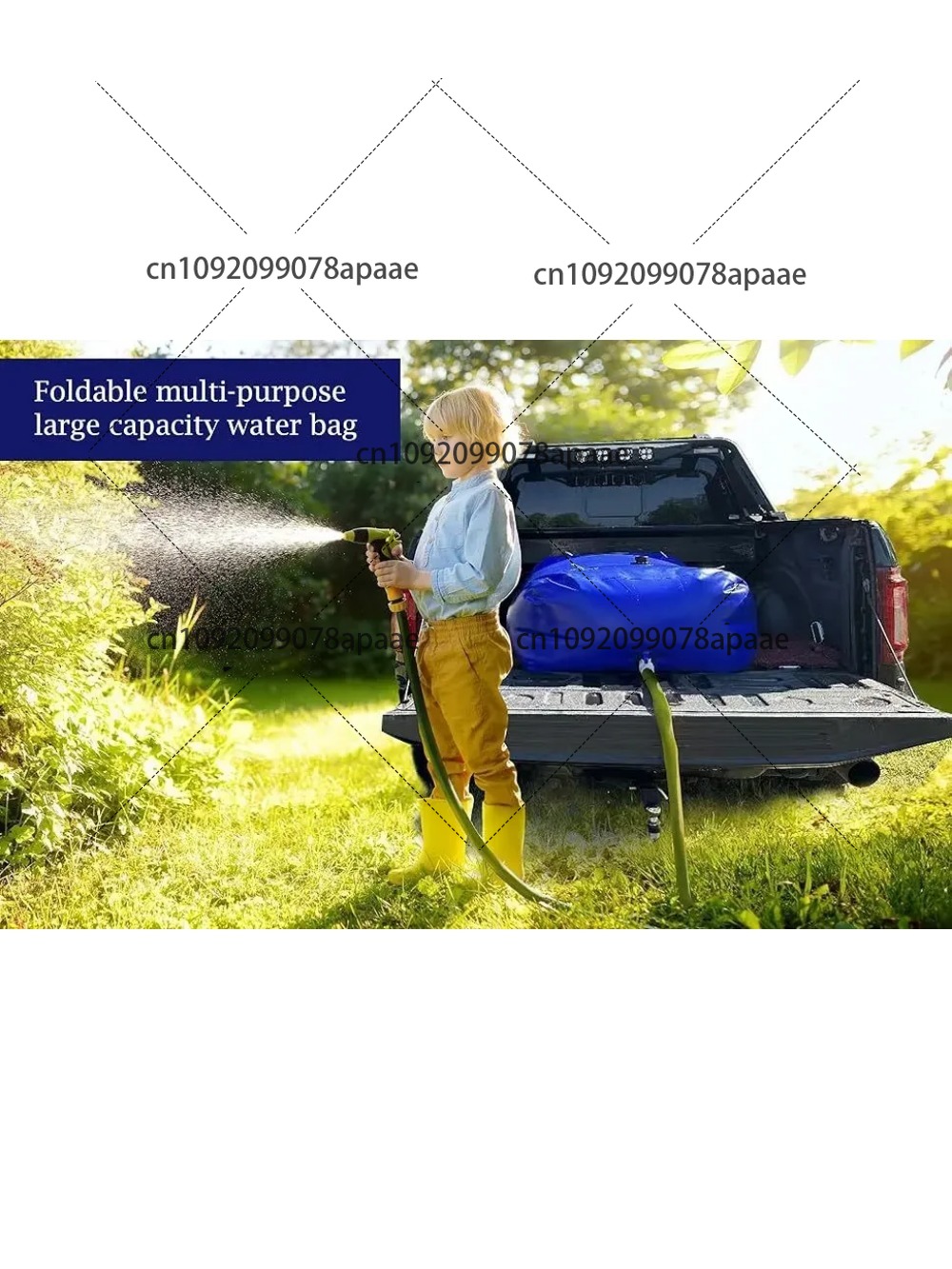110L PVC Water Storage Bag, Po - đánh giá và giá Water Bag Collapsible