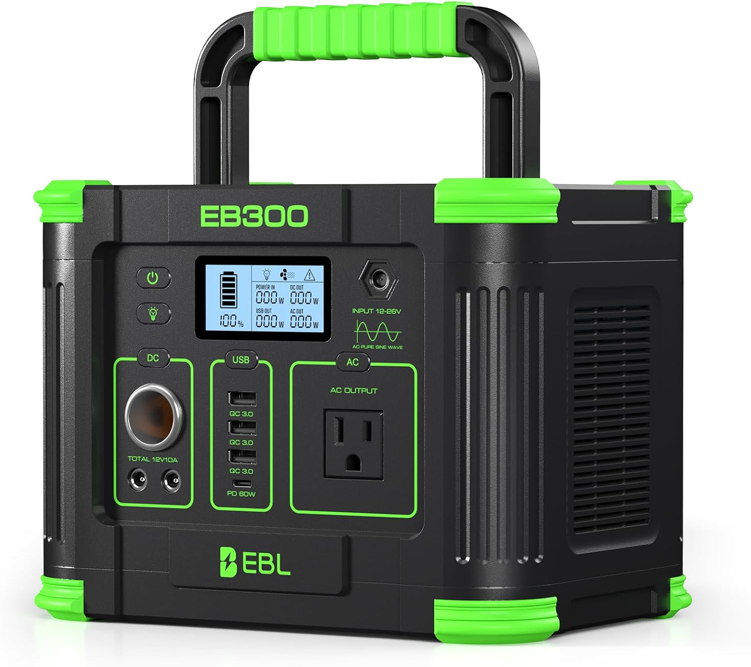330W Portable Power Station 28 - đánh giá và giá Solar Emergency Charger